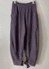 Free People FP Beach Stunner Pants, Purple, Small Photo 0