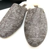 NEW Australia Luxe Collective Womens‎ 10 Marcos Mule Gray Leather Shearling Photo 0