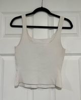 Aritzia Babaton Sculpt Knit Square Neck Tank Photo 0