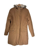 Craghoppers Waterproof Thermal Windproof Coat Hooded Parka Zip Brown Women Sz 12 Photo 0
