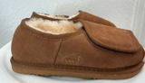 Lamo Chestnut Shearling Suede House Slippers‎ Cozy Slip On Mule Photo 0