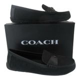 Coach Signature Jacquard Sculpted C Driver loafers Black Size 7 Monogram Photo 0