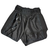 Venum Classic Muay Thai Shorts Black/Black Womens Sz Small New Photo 0