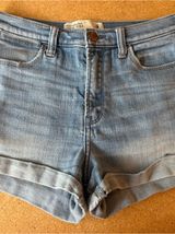 Abercrombie & Fitch Light Blue High Rise Short Size W 27 Photo 0