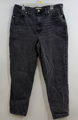 Madewell Baggy Tapered Jeans 32T Mackinnon Wash Charcoal Gray Tall Photo 0