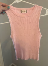 worn maybe once pink top Photo 0