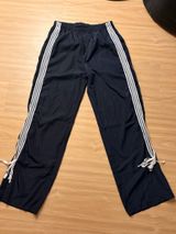 Edikted Remy Bow Ribbon Track Pants (Navy Blue) Photo 0