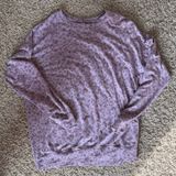 Athleta Studio To Street Print Sweatshirt Women’s Sz Large In Flora Mauve Photo 0
