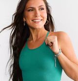 Free People movement Happiness Runs Crop Tank Green emerald XS S Photo 0