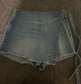 Free People Denim Skirt Photo 0