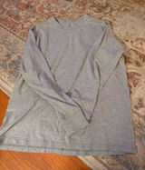 Lululemon Long Sleeve Grey Shirt Photo 0