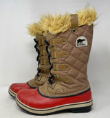 Sorel Tofino Joan Trail Boots Womens Size 8 Autumn Bronze Waterproof Photo 0