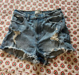 Abercrombie & Fitch High Rise Mom Jean Shorts size 8 / 29 Photo 0