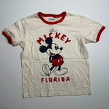 Cute Disney Mickey Mouse Florida The Original Ringer T-Shirt Size 6/7 Photo 0