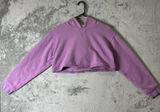 Lululemon All Yours Cropped Hoodie‎ Wisteria Purple Size 8 Athleisure Cozy Yoga Photo 0