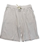 NWT Cozy Earth Bamboo Bermuda Lounge Shorts in Soft Cream Sz M Photo 0
