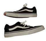 Vans Old Skool Black White Low Top Suede Canvas Skate‎ Shoes Womens 7.5 Photo 0