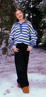 american eagle stripped sweater Photo 0