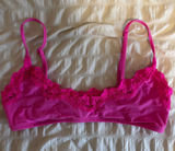 hot pink lacey bra Size M Photo 0