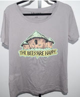 Valheim "The Bees Are Happy" Graphic Tee Grey Video Game Merch, Size XXL Photo 0