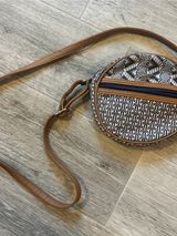Roxy Ride The Love Crossbody Purse *missing zipper pull* Coastal Boho Photo 0