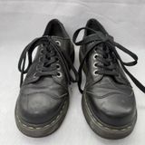 Dr. Martens Black Leather Platform Oxfords Chunky Lug Sole Lace Up Shoes Grunge Photo 0
