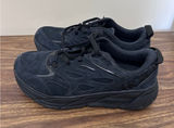 Hoka One One Clifton L Suede Black Sneakers 1122571 Womens 8.5 Mens 7.5 Photo 0
