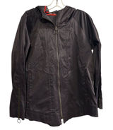 Lilla P Women's Hooded Rain‎ Jacket Black Size S Casual Lightweight Photo 0