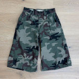 Levi’s Jorts Super Baggy Camo Size 25 Green Brown Photo 0