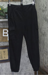 A New Day Womens Relaxed Fit Super Soft Cargo Joggers 88557479 Black L Photo 0