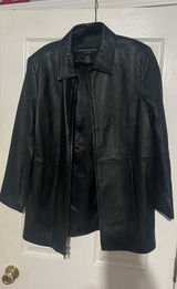 Leather jacket Black Size M Photo 0