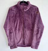 BURTON Dryride Plush Fleece Zip Up Jacket Mauve Purple High Loft | Size Medium Photo 0