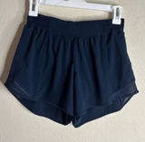 Lululemon Hotty Hot Short II Long 4" True Navy size 6 Photo 0