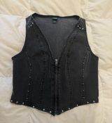 Denim Vest Black Photo 0