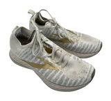 Brooks Womens Bedlam 2 Gray Gold Running Shoes‎ Sneakers Size 8 Running Walking Photo 0