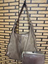 HOBO brand brown shoulder bag and wallet Photo 0