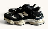 New Balance 9060 U9060NAA Black Castlerock Sea Salt Womens 9 Mens 7.5 Photo 0