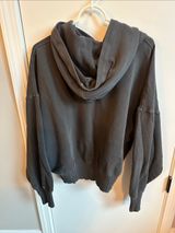 aerie black Hoodie sweatshirt xl Photo 0