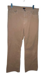 J. Crew Slim Demi Boot Cut Pants Corduroy Tan Khaki Women Sz 31 Preppy‎ BM744 Photo 0