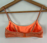 Triangl Mica bikini Set in a sparkly metallic orange color ombré Size XS Photo 0
