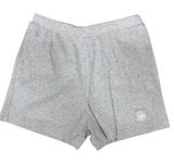 Aloha Island Alo Yoga High-Waist Muse Shorts Athletic Heather Grey Women's Size‎ Large Photo 0