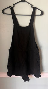 VOLCOLM‎ Overall Shortalls black XS Shorts Romper Cotton Photo 0