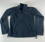 Columbia Jacket Womens Medium Black Fleece Full Zip Sweater Zip Pockets Ladies Photo 0