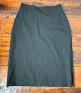 Club Monaco Women's Black‎ Pencil Skirt Size 0 Knee Length Workwear Photo 0