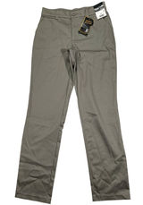 Lee Women’s Wrinkle-Resistant Straight Leg Pants Sz 4M Mushroom Mid Rise Comfort Photo 0