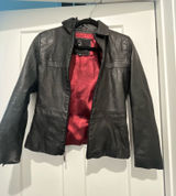 Real leather jacket black Photo 0