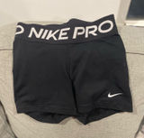Nike Pro Dri-Fit Spandex Shorts 3" Black Photo 0