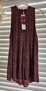 Free People Leopard Print swing mini dress swing tunic XL nwt boho Photo 0