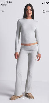 SKIMS Cotton Jersey Long Sleeve Photo 0