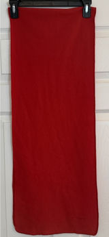 Patagonia Fleece Scarf 13x33” Red Camping Hiking Outdoors Warm Rectangle Warm Photo 0